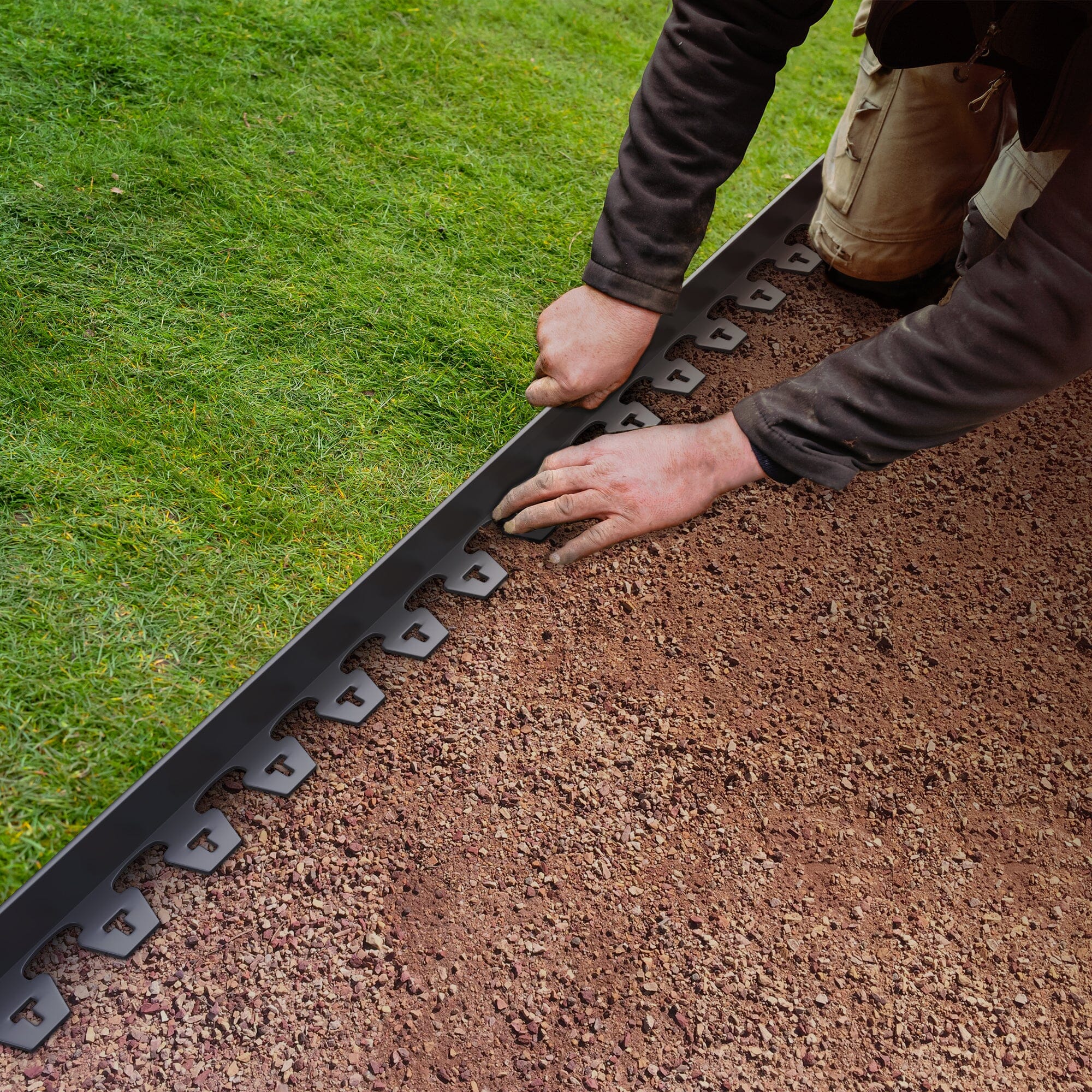 Lawn edging guide