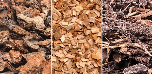 Types of mulch compared
